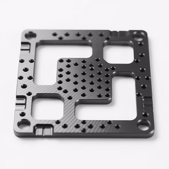 China fabrica peças de usinagem CNC personalizadas de alumínio anodizado de precisão de alta qualidade 6061 6063