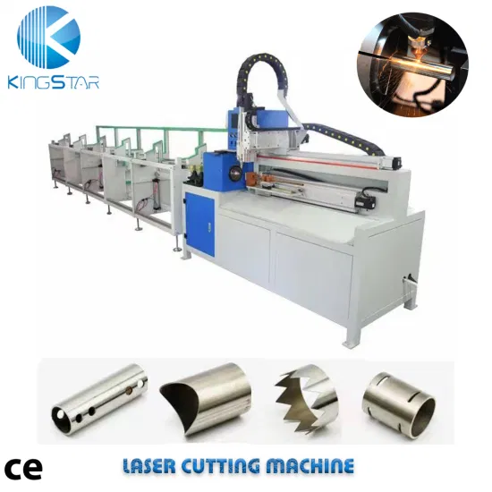 Máquina de corte a laser de fibra CNC totalmente automática premium para tubos e tubos com alta precisão Cortador a laser rápido com alta produtividade e bom preço